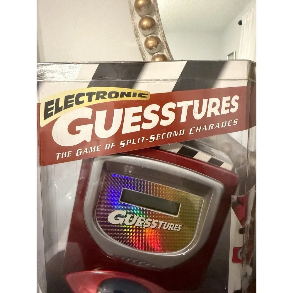 Electronic Guesstures Game Hasbro Parker Bros Complete In Box Tested CIB